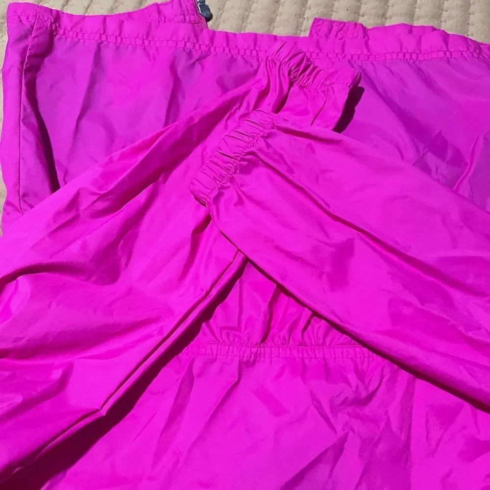 Columbia kids windbreaker pink M 10-12